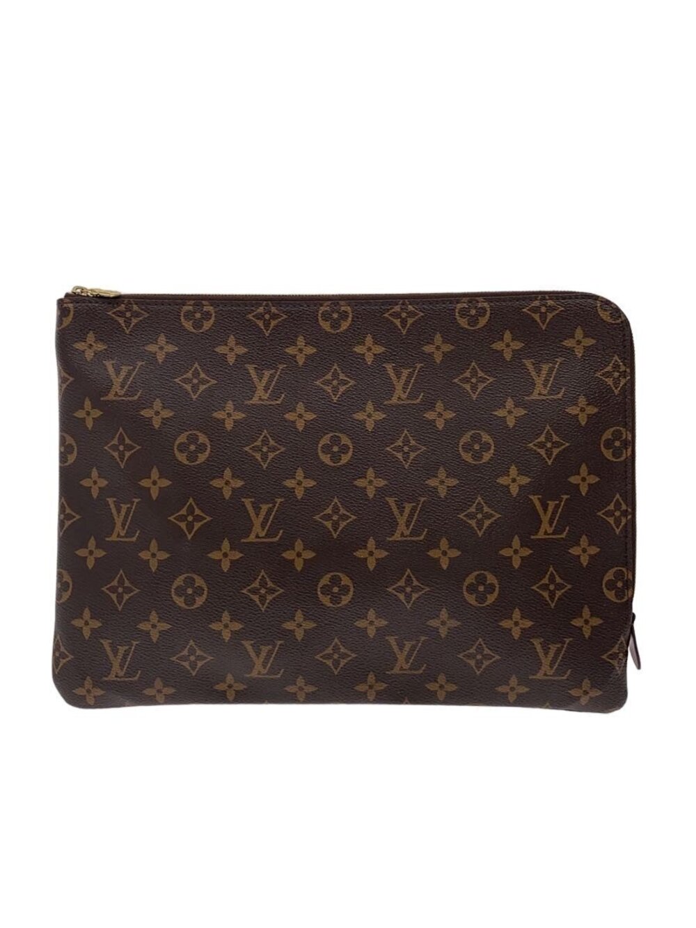 LOUIS VUITTON Etui Voyage Monogram Canvas Brown